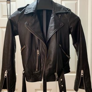 Leather jacket- Balfern All Saints